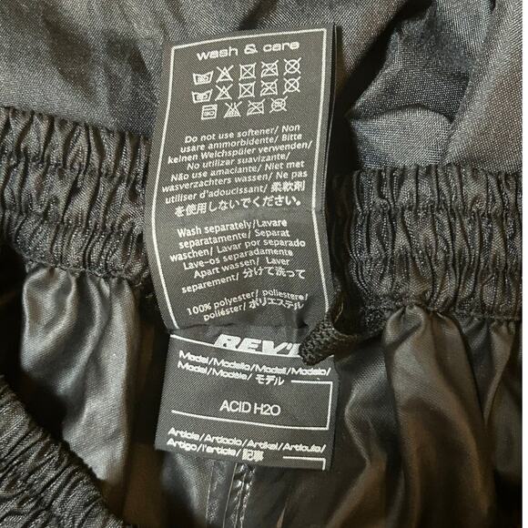 REV-IT Rain Trousers 100% Waterproof, Lightweight, Transport Bag Included,Logo - Picture 7 of 8